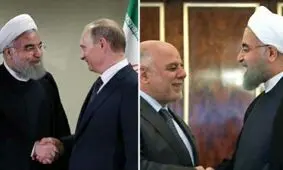 پیام‌های روحانی برای هم‌پیمانان ایران؛ از روسیه که قصد پیشتازی در سوریه دارد تا طرف‌های عراقی که به عربستان پناه برده اند