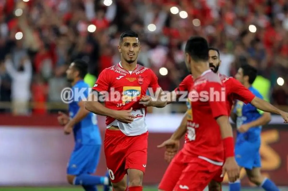 پرسپولیس 1- استقلال 0/سرخپوشان با گل علیپور پیروز به رختکن رفتند