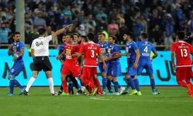 واکنش داور دربی به صحنه مشکوک به اخراج هافبک پرسپولیس