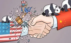 روایتی از بدعهدی آمریکا در توافق با دیگر کشورها؛ این بار پای پاندا در میان است

