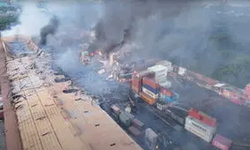 پیکر یکی دیگر از جانباختگان حادثه بندر عباس شناسایی شد