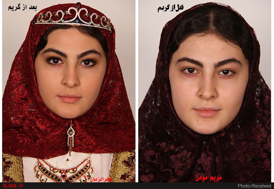 تصویر بدون گریم مریم مومن 1
