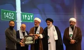 یادبودِ مرحوم حاج ملاعزیز در سومین سوگواره‌ پایتخت موکب‌ها

