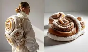 این خانم، تیپ رولت خامه ای زده است!/ تصاویر