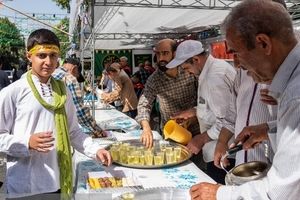 جشن ۱۰ کیلومتری عید سعید غدیر خم در تهران/ حضور رئیسی و قالیباف/ ویدئو

