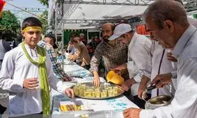 جشن ۱۰ کیلومتری عید سعید غدیر خم در تهران/ حضور رئیسی و قالیباف/ ویدئو

