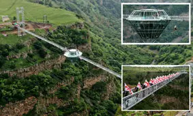 بزرگترین و بلندترین سازه معلق جهان