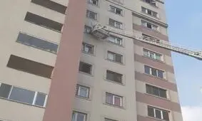 حریق برج مسکونی در سعادت آباد تهران/ ۲۵ نفر نجات یافتند

