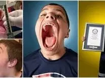 ایزاک جانسون؛ مردی با بزرگ‌ترین دهان دنیا/ ویدئو