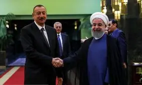 دیدار الهام علی اف رییس جمهور آذربایجان با حسن روحانی + تصاویر