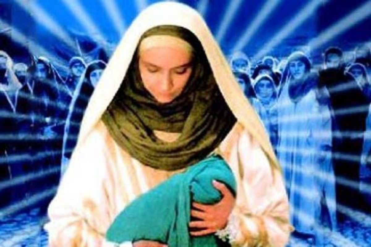 حضور رهبر انقلاب در پشت صحنه فیلم مریم مقدس