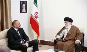 دیدار رییس جمهور آذربایجان با رهبر انقلاب