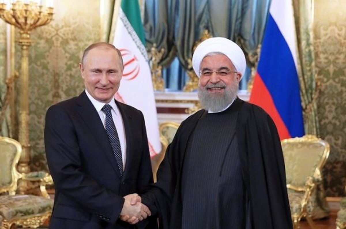 روحانی با پوتین دیدار کرد+فیلم