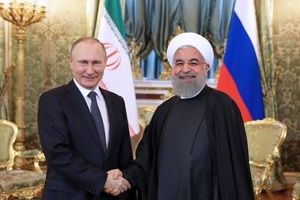 روحانی با پوتین دیدار کرد+فیلم