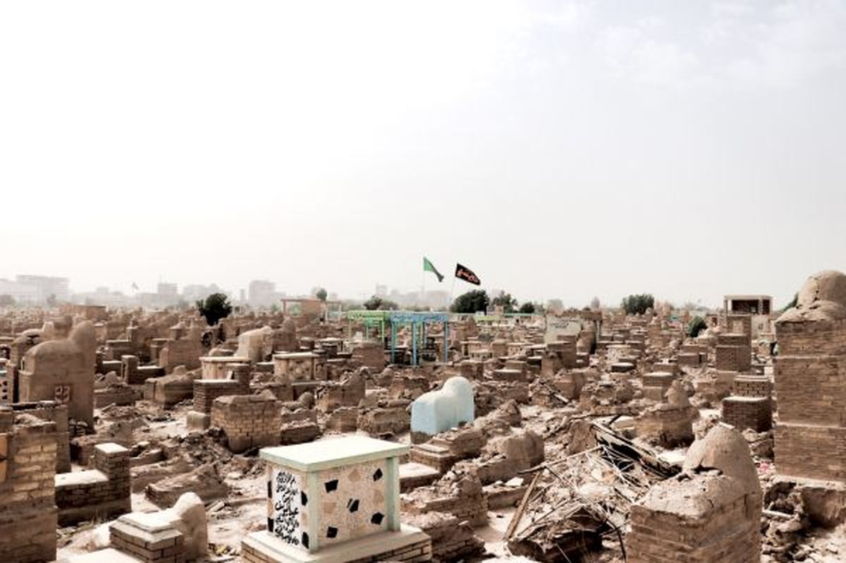 گزارش تصویری اختصاصی از قبرستان مخوف وادی السلام