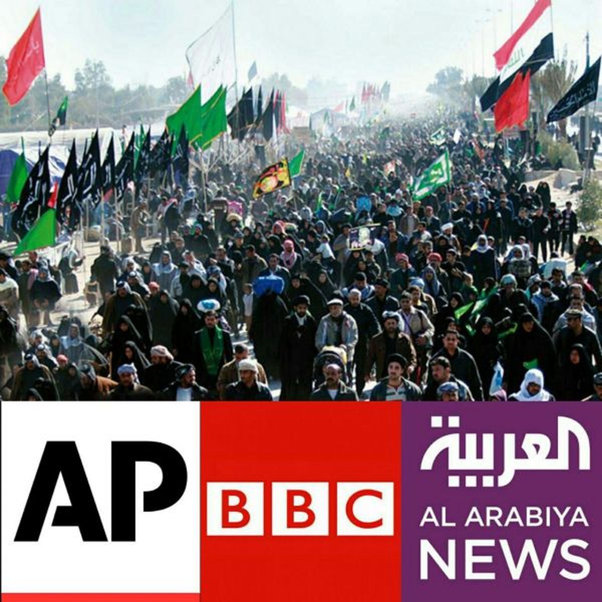 کمپین اعتراض به سکوت جهانی نسبت به پیاده روی اربعین
