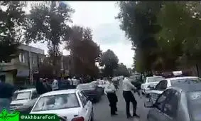 دستبرد دزدان مسلح به بانك تجارت خوي/ فیلم