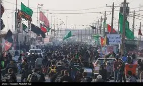 شمار زائران خارجی اربعین در پایانه مرزی بیله‌سوار از مرز ۲۱۰۰ نفر گذشت