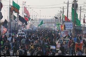 شمار زائران خارجی اربعین در پایانه مرزی بیله‌سوار از مرز ۲۱۰۰ نفر گذشت