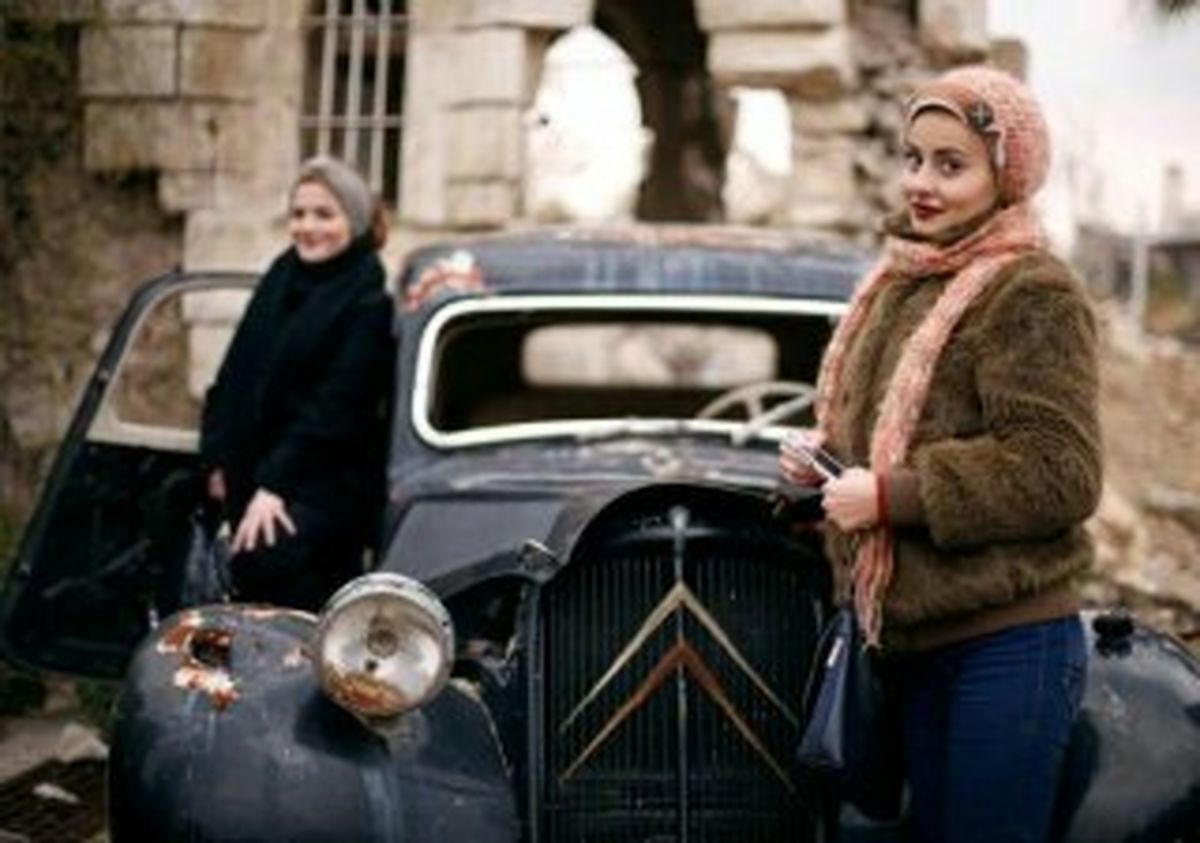 پز دادن دختران زیبای سوری در شهر حلب