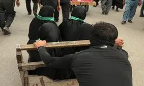 عکس از حال و هوای این روزهای نجف؛ از بازار داغ مسافرکشی تا مسافران ماسک‌دار