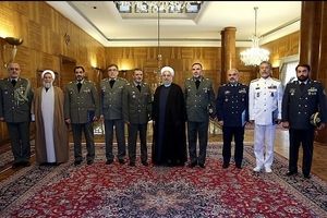 روحانی: نیروهای مسلح باید فراجناحی باشند