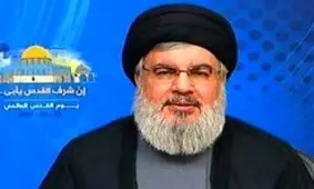 دبیرکل حزب‌الله درباره استعفای حریری سخنرانی می‌کند