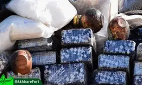 کشف 290 کیلوگرم مواد مخدر از وانت پراید