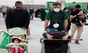 عکس / چهارنسل از عشاق امام حسین(ع) در مسیر پیاده روی اربعین