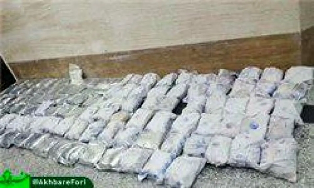 کشف 310 کیلوگرم انواع مواد مخدر و 10 قبضه سلاح غیرمجاز در کهنوج