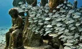 عجیب ترین موزه در زیر آب