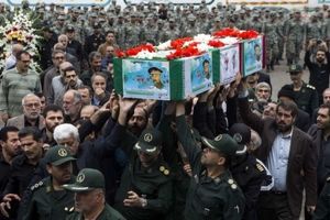 پیکر مطهرشهید« سید منصور میرحسینی» در رشت تشییع و به خاک سپرده شد