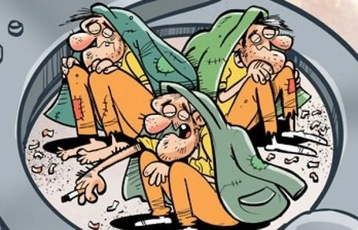 کاریکاتور / علت اصلی زندانی شدن در ایران