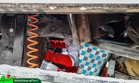 اتوبوس زائران بازگشته از کربلا از جاده خارج شد/ 7 نفر کشته و زخمی شدند