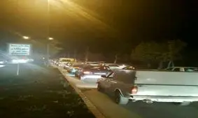 ترافیک سنگین در محورهای خروجی مریوان