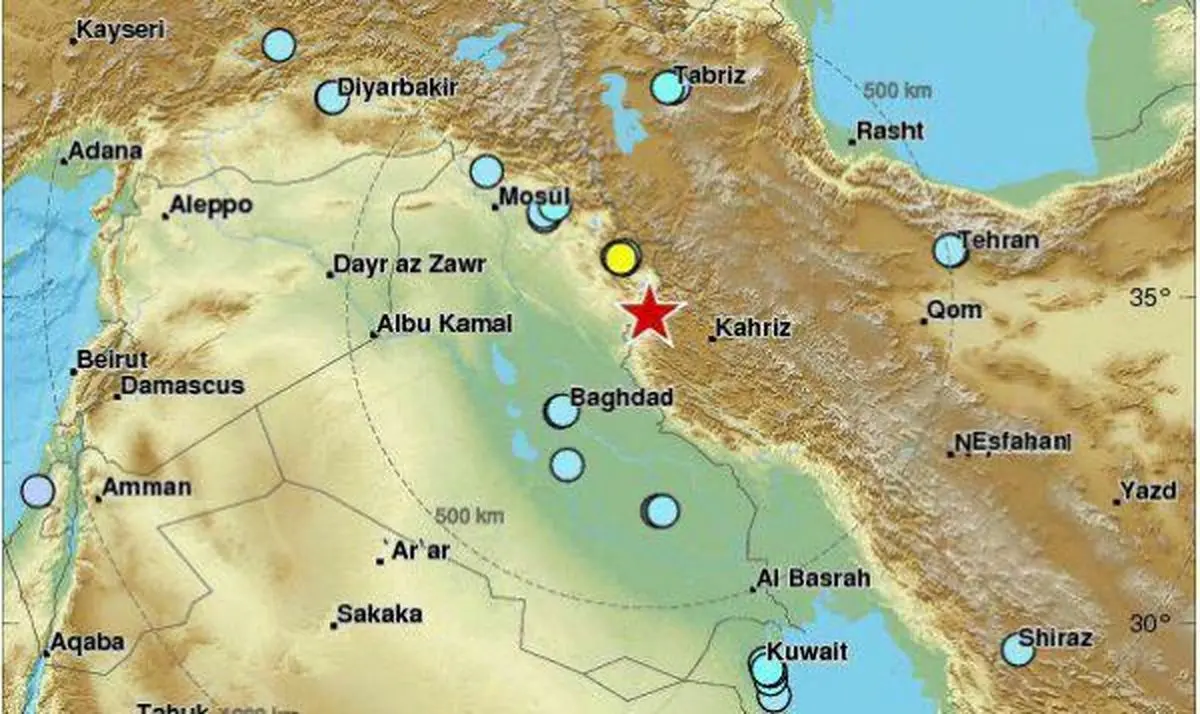 پوشش گسترده زلزله شب گذشته ایران در رسانه‌های خارجی