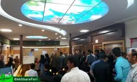 صف های طولانی در کرمانشاه برای اهدای خون
