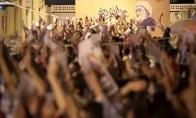 تظاهرات مردم بحرین درحمایت از شیخ عیسی قاسم