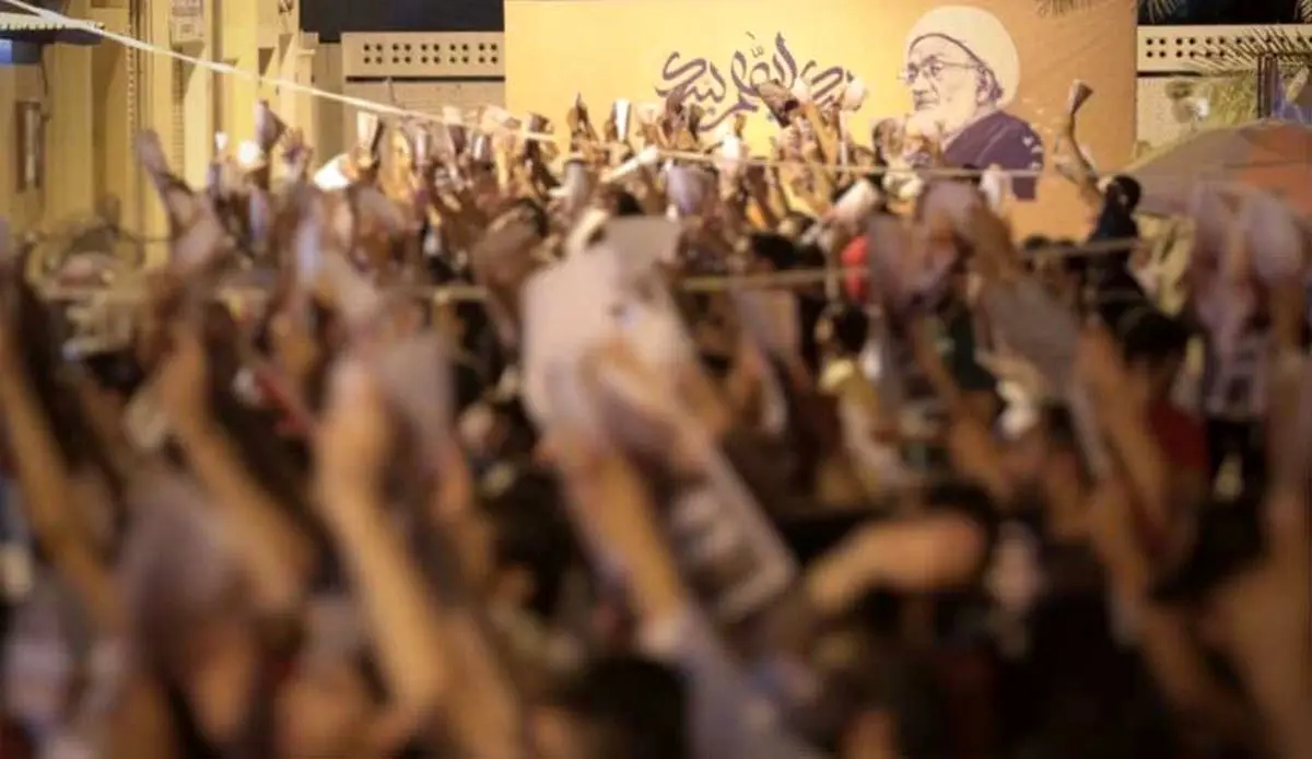 تظاهرات مردم بحرین درحمایت از شیخ عیسی قاسم