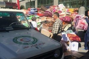 کمک‌های مردمی برای زلزله‌زدگان کرمانشاه