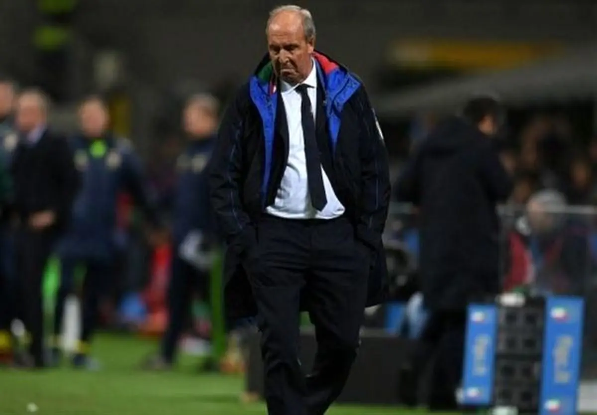 درگیری ونتورا با بازیکنان ایتالیا پس از حذف از جام جهانی