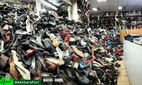 کفش‌فروشی عجیب در ناصرخسرو