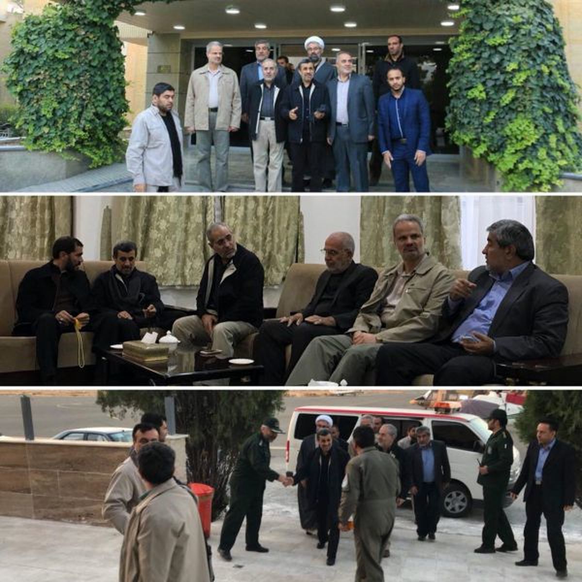 احمدی‌نژاد به کرمانشاه رفت/ آیا او به انتقادات از مسکن مهر پاسخ می‌دهد؟