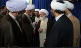 دیدار نماينده ولی فقیه و ریاست سازمان اوقاف با مراجع عظام تقلید/فیلم