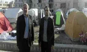 بازدید مدیرعامل پست بانک ایران از مناطق زلزله زده غرب کشور