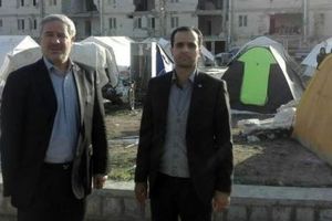 بازدید مدیرعامل پست بانک ایران از مناطق زلزله زده غرب کشور