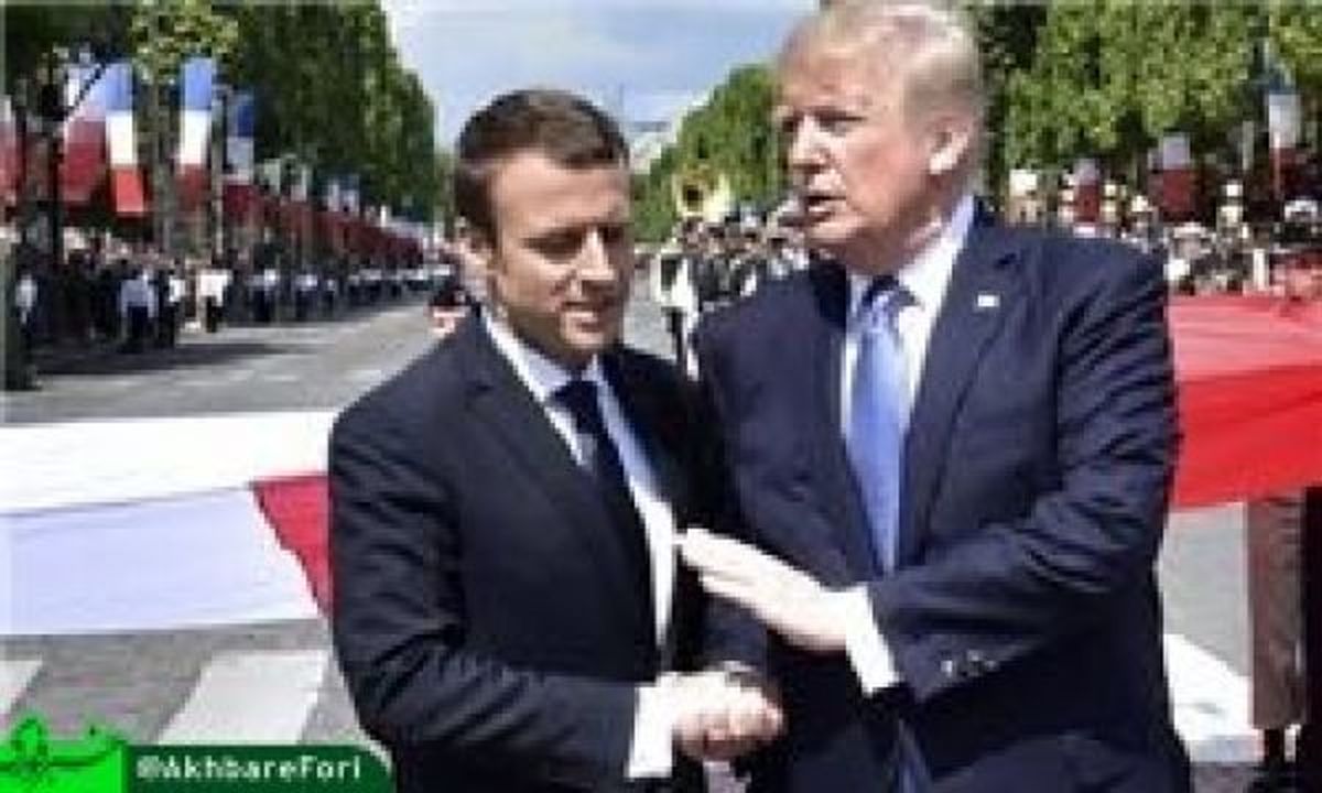 ترامپ و ماکرون برسر مقابله با ایران و حزب الله توافق کردند