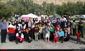 اجرای نمایش عروسکی برای کودکان زلزله زده