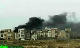 آتش سوزی خانه های اطراف دریاچه شورابیل به دلیل پختن کباب در پشت بام