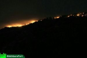 آتش سوزی در جنگل های قره داغ کلیبر
